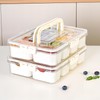 ECHOBUY Clear Snack Box with 8 Compartments