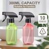 Bynccea Plastic Spray Bottles 2 Packs - 10 oz/300 ml