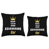 Keep Calm And Edamame On - Edamame Throw Pillow