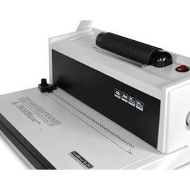 S20 Coil Punch & Binding Machine - with Electric Coil Inserter - Professionally Bind Documents and Presentations