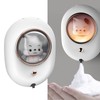 Wall Mounted Soap Dispenser Space Capsule Design Rechargeable Space Saving