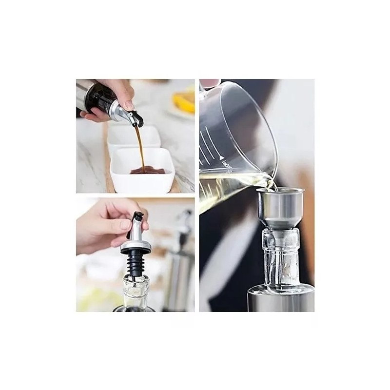 CL Dispensadora Aceite Vinagre Vinagreta Salsas 350ml Vintage