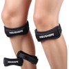HOUSHOPE Patella Tendon Knee Strap 2 Pack, Adjustable Patellar Tendon