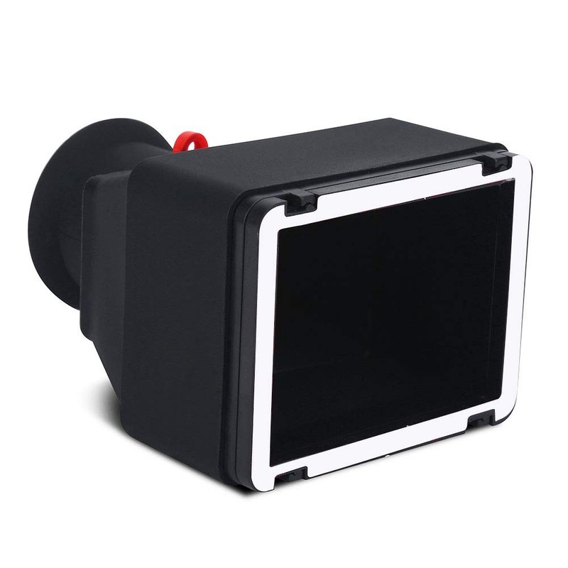 LCD Viewfinder, 3.2inch 3X Camera Viewfinder Foldable Camera Screen Sunshade