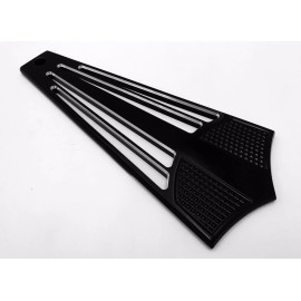 JH Choppers and Machine LLC CHROME-E-O Frame Grill, Black, Fits 2014 to 2016 Harley Touring BAGGER