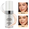 Color Changing Foundation, 2Pcs Base Makeup Foundation Color Changing with