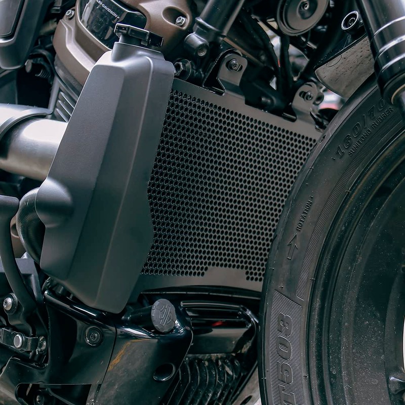 Dreamseek Motorcycle Front Radiator Grille Guard for Harley Sportster S