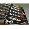 Scream 1-5 & Stab Knife Set With Sublimated Stands