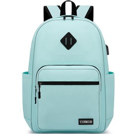 School Backpack Girls Teenagers, Book Bag Daypacks for Women with USB 15.6 inches Laptop