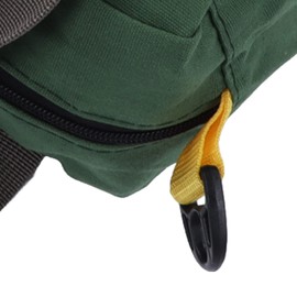 Wide Mouth Tool Bag Portable Canvas Waterproof High acity Storage Handbag for Technicians Professional Accessories (12 Inch)