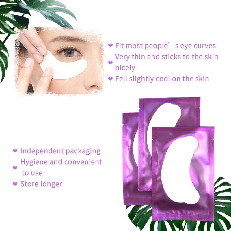 100 Pairs Eye Pads Eyelash Pads for Eyelash Extension Eyelash