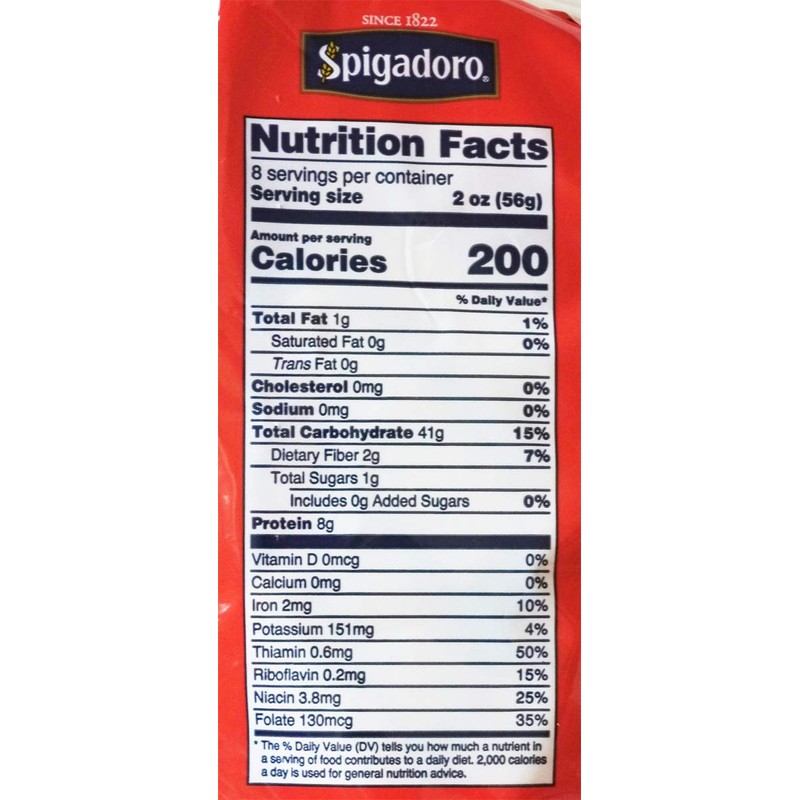 Linguine Spigadoro Italian Pasta 1 Pound - Pack of 12