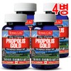 Tonglife Propolis Gold 100% - 4-Month Supply (Antibacterial, Antioxidant) - 4 Bottles / 통라이프 프로폴리스골드100%-4개월분 (향균작용,항산화)-4병
