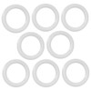Plastic O Rings 8Pack 1-1/2" DIY Crochet Ring Circle Hook