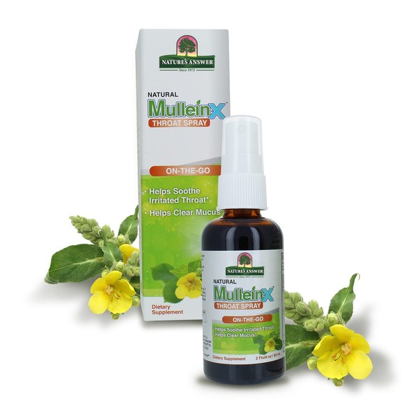Nature's Answer Nature's Answer Mullein X Throat 2 Ounce Spray