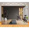 CORFOTO 6x4ft Fabric Modern Gym Interior Backdrop Fitness Equipments Yoga