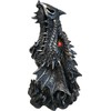 DWK 12-inch Puff Gothic Medieval Mythical Dragon Head Incense Burner