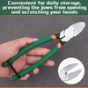 SPEEDWOX Flush Cut Pliers Side Cutting Pliers with Longer Flush