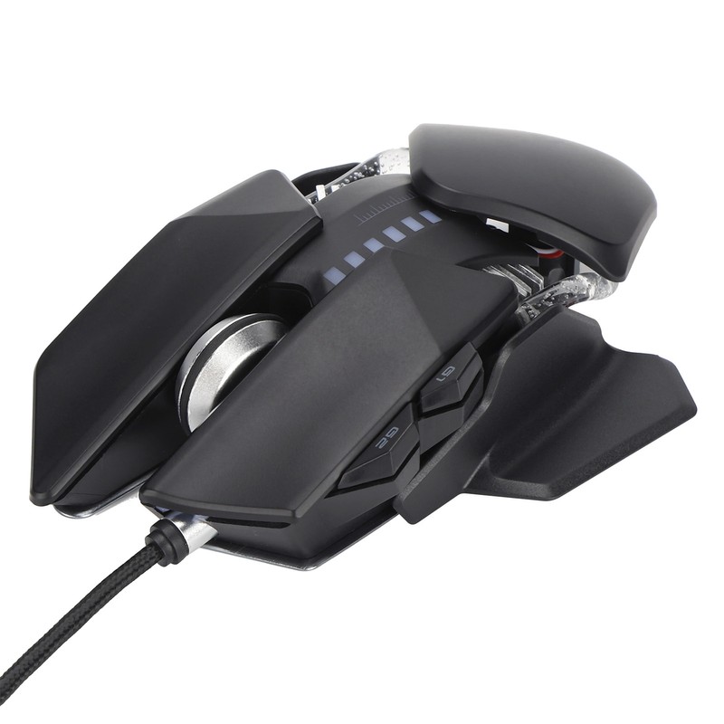 Gaming Mice Adjustable Shape Mechanical Mouse Office Game Dual Mode