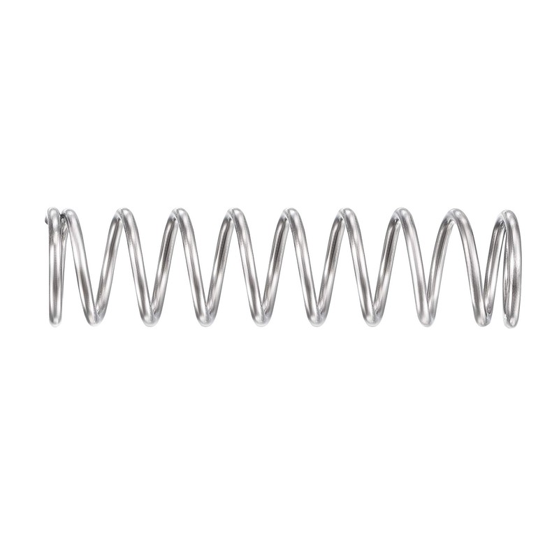 TA-VIGOR 10Pcs Extended Compressed Spring, 9mm OD,1mm Wire Size,35mm Length,