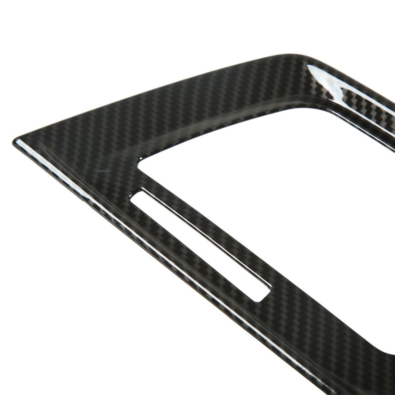 Car Gear Box Cover Trim Carbon Fiber Style Console Shifter