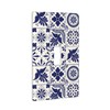 Mexican Talavera Tile Light Switch Cover 1-Gang,Single Toggle Decorative Switch