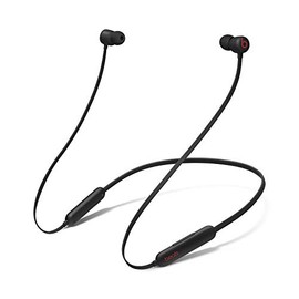 Beats Flex Auriculares inalámbricos - Apple W1 Auriculares, Auriculares magnéticos, Clase 1 Bluetooth, 12 horas de tiempo de escucha, micrófono integrado, negro (último modelo) (Reacondicionado)