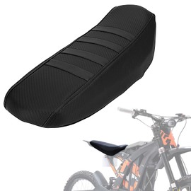 IUVWISN Dirt Bike Seat Cover for Surron Sur Ron Light Bee X/S E Ride Pro SS Electric Bike Black,High Elastic Leather