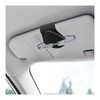 Sunglass Holders for Car Sun Visor,Magnetic Leather Eyeglass Hanger Clip