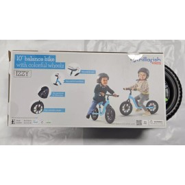 Chillafish IZZY 10' Balance Bike for Kids 18 to 48 mon, Lightweight Toddler Bike