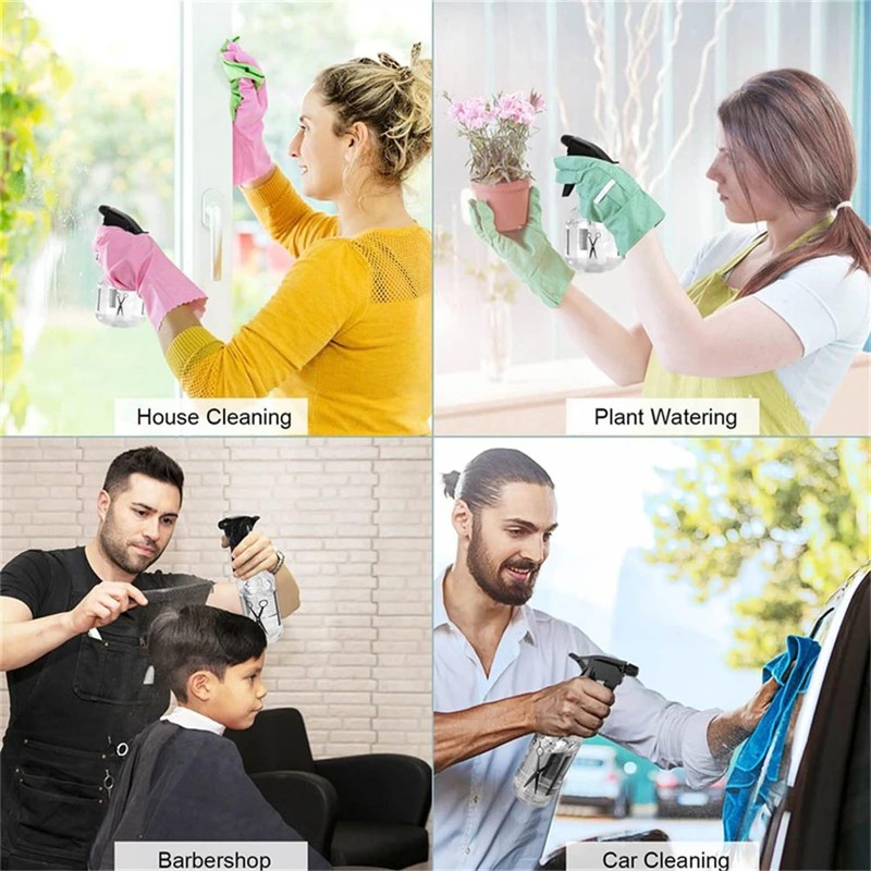 CHENGZI Kunststoff-Frisiersprayflasche 250ml