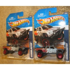 Hot Wheels Lot of 2 - 2011 Hot Wheels - Sandblaster Offroad Truck K&N Air Filters