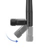 sourcing map WiFi Antenna 3dBi 2.4/5.8GHz SMA Male Omni Direction