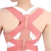 Posture Corrector Adjustable Clavicle Support Double Fixation Comfortable Adjustable Upper