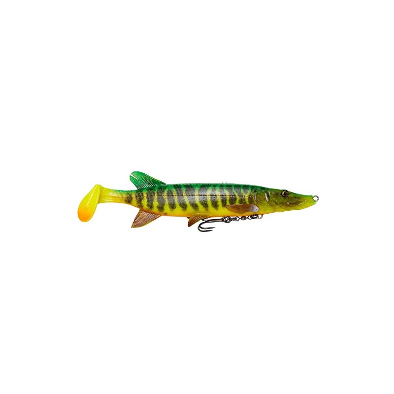Savage Gear Pike Shad 20cm 65g, 1pc Fire Tiger 4D