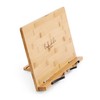 Cookbook Stand Cook Book Holder Organic Bamboo Book Stand Reading