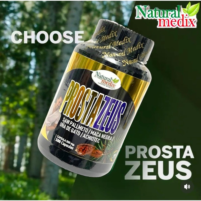 Prostazeus Complex Formula – Natural Prostate Support with Saw Palmetto,