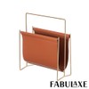 Fabulaxe Magazine Holder and Rack for Desktop, Home Office, Living