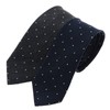 Yejak 대구백화점 예작도트 올오버 실크 넥타이(YJFSF3923) Daegu Department Store Yejak Dot All-Over Silk Tie (YJFSF3923)