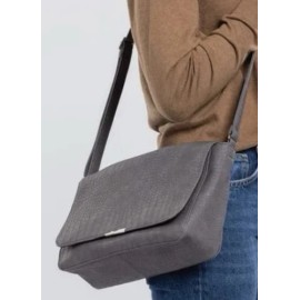Thirty-One Day By Day Crossbody - In Grey Crocodile. NWT