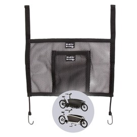 moin minis moin minis seitliches Gep?cknetz fr Urban Arrow Family Lastenrad Fahhrad Cargo Bike Netz Gumminetz Ersatz fr Fahrradtasche oder Fahrradkorb