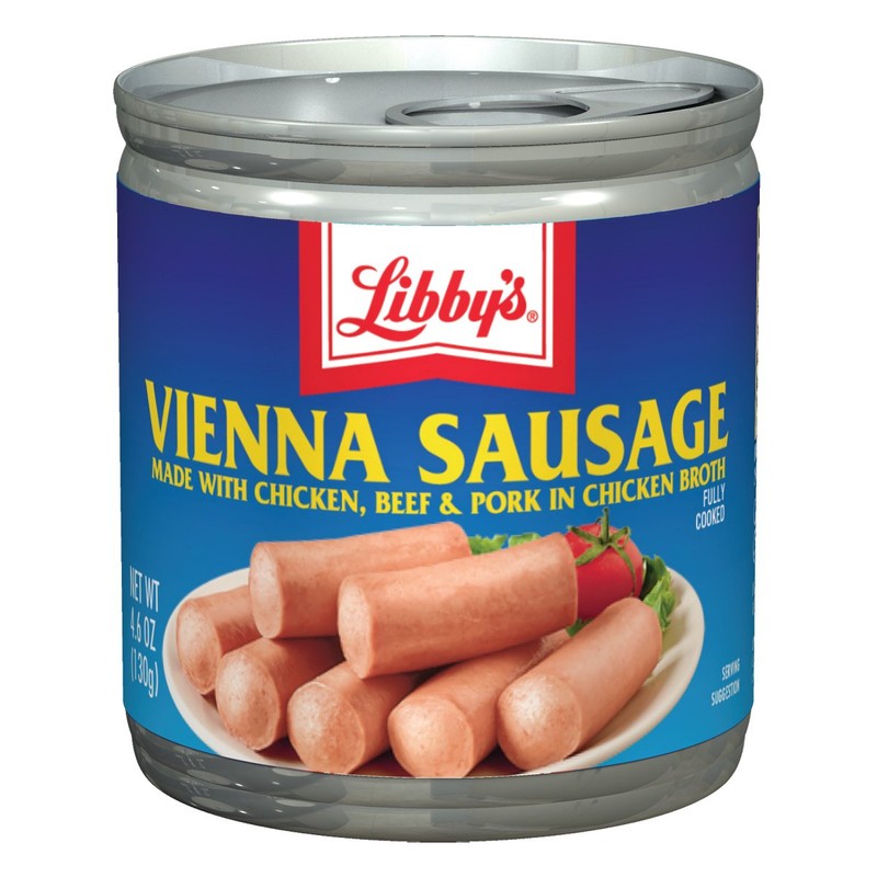 Libby's Vienna Sausage 4.6 Oz, 12 Cans.