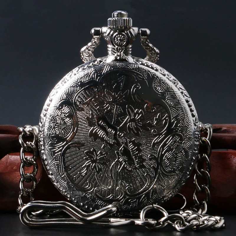 CokinkiDs Boy's Pocket Watch Golden Xmas Gift Fallout 4 Vault