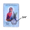 Healing Saints Card with Medal St. Lucy