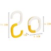 S Shaped Hook, ABS Resin, Fall Prevention, Rustproof, Foldable Hanger,