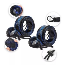 Dolores 2pcs Funda Protección Caña Pescar Protege Accesorios 170cm