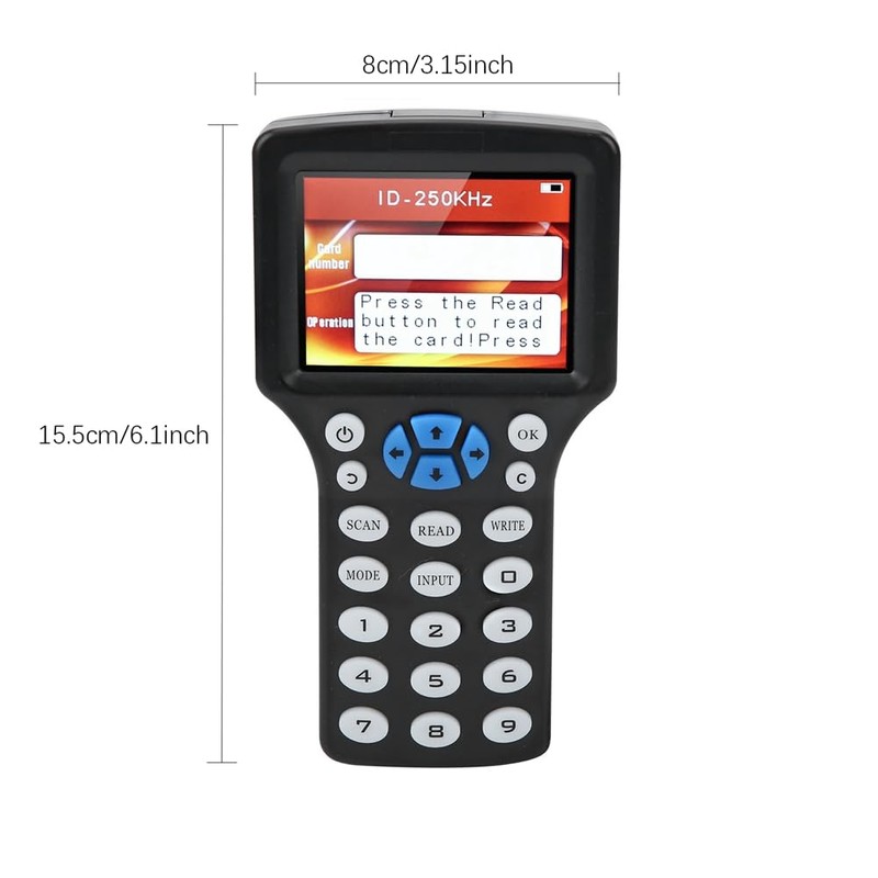 Snblzhef 10 Frequency RFID NFC Smart Card Reader Writer Duplicator