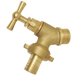 SOMATHERM FOR YOU - Angled Irrigation Tap - Arrival 15/21-20/27 Nose - Raw - Nose Brass Connection