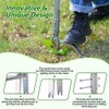 Fologtoo Stainless Steel Stand Up Weed Puller Tool with Long