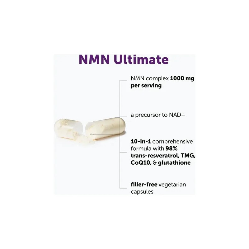 Micro Ingredientes Nmn Complejo 1000mg,120 Cáps,resveratrol